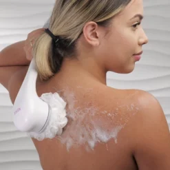 Spa Sciences NERA 4-in-1 Antimicrobial, Rechargeable Powered Shower Body/Pedi Brush -Body Care Shop GUEST 0464e8b0 0ae8 44c8 b18e d9f7f32f1b54