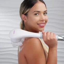 Spa Sciences NERA 4-in-1 Antimicrobial, Rechargeable Powered Shower Body/Pedi Brush -Body Care Shop GUEST 16a7b38a ede1 4868 a331 4f77bd427b60