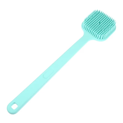Unique Bargains Soft Silicone Bath Brush Non-Slip Back Scrubber With Long Handle For Men And Women 5 Unique Bargains Soft Silicone Bath Brush Non-Slip Back Scrubber With Long Handle For Men And Women - Image 3