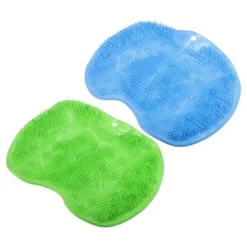 Unique Bargains Bath Massage Pad Back Scrubber Back Brush Exfoliate Feet Scrubber With Suction Cups TPR 2 Pcs -Body Care Shop GUEST 2681c484 d174 46f1 8c8d 5c0deb36152d