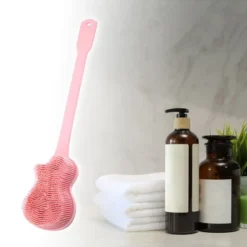 Unique Bargains Shower Back Long Handle Silicone Scrubber Bath Brush -Body Care Shop GUEST 34569d66 9d82 47a9 8a59 a00a6ca627ba