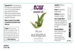 Now Foods Eucalyptus Oil - 16 Oz 16 Oz Liquid