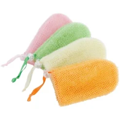 Juvale 4 Pack Soap Savers For Bar Soap With Drawstring Closure, Mesh Pouch For Exfoliating (4 Colors, 3.5 X 6 In) -Body Care Shop GUEST 3d90e166 52c9 44e6 ae5c ae562c53a462