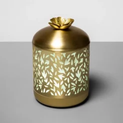 200ml Metal Flower Cutout Color-Changing Oil Diffuser Gold - Opalhouse™ -Body Care Shop GUEST 44e22fef b752 428e ae3a 4df4cea219ac