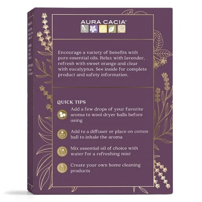 3pk Multi Essential Oil Set - Aura Cacia 5 3pk Multi Essential Oil Set - Aura Cacia - Image 3