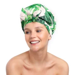 Kitsch Luxury Shower Cap - Palm Leaves -Body Care Shop GUEST 58ed6c7b 692d 48a0 b2d5 4843556bcc9d
