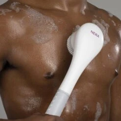 Spa Sciences NERA 4-in-1 Antimicrobial, Rechargeable Powered Shower Body/Pedi Brush -Body Care Shop GUEST 5b699516 26fd 4fbb 933b dd6274bad272