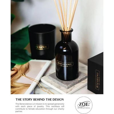 Benevolence LA Aromatherapy Scented Oil Reed Diffuser Set 6 Benevolence LA Aromatherapy Scented Oil Reed Diffuser Set - Image 4