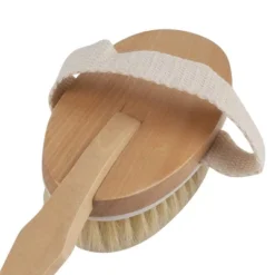 Juvale 2 Pack Dry Brush, Natural Bristle Exfoliating Scrubber With Detachable Handle And Hanging Loop, 16.9 In -Body Care Shop GUEST 6a5e6984 0dab 479f 9f6a 609654c87943