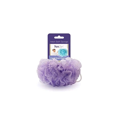 Grand Fusion Mesh Bath Sponge With Liquid Soap Dispenser - 3 Pack 3 Grand Fusion Mesh Bath Sponge With Liquid Soap Dispenser - 3 Pack