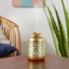 200ml Metal Flower Cutout Color-Changing Oil Diffuser Gold - Opalhouse™ -Body Care Shop GUEST 77fb4650 e09a 4eb2 8600 a15c6ef93d2c