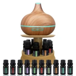 Ultimate Aromatherapy Diffuser Set 10 Essential Oils With Stand Light Wood - Pure Daily Care -Body Care Shop GUEST 863eda5a 05c3 4a15 b6a1 87952d08262f