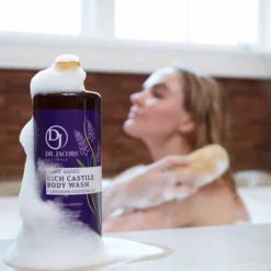 Dr Jacobs Naturals Rich Castile Lavender Body Wash Hypoallergenic Vegan Sulfate-Free Paraben-Free Dermatologist Recommended 32oz - Lavender -Body Care Shop GUEST 88198322 8f5e 48c0 a40a 4807ed2dabf7