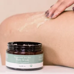 Beauty By Earth Organic Body Scrub - Peppermint Tea Tree, 10 Oz. -Body Care Shop GUEST 89c695b4 bb77 4fb1 b8e4 db176725cd7e