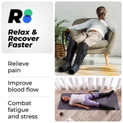 REATHLETE HEALR Leg, Calf, And Foot Massager For With Heat And Compression, Heat And Cold Therapies For Circulation Improvement And Pain Relief -Body Care Shop GUEST 8d8fa10f 34f0 4983 88ce ad451d05cc1b