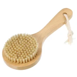Unique Bargains Double Sided Bath Brush Wood Back Scrubber With Handle For Shower Brown 1 Pcs -Body Care Shop GUEST 8d9fa205 c7a5 4cda bd83 b97ef27edc62