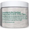 Superfood Body Scrub, Exfoliating Body Scrub, M3 Naturals, Cucumber & Aloe, 12oz