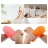 Unique Bargains Bath Massage Pad Back Scrubber Back Brush Exfoliate Feet Scrubber With Suction Cups TPR Pink Orange 2Pcs -Body Care Shop GUEST bcc833eb dc04 4894 bc64 798021928906