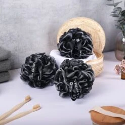 Royal Craft Wood Bath Sponge Set Of 3