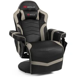 Costway Massage Gaming Recliner Reclining Racing Chair Swivel BlackGrayBlueRed Pink -Body Care Shop GUEST c4fd8981 98fa 45cb a7b4 d39c6c2ad79a