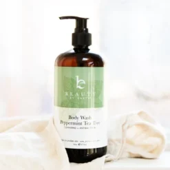 Beauty By Earth Body Wash Peppermint Tea Tree, 16 Oz -Body Care Shop GUEST c8bd95e5 e0cc 4dc2 87c8 292fb412aec1