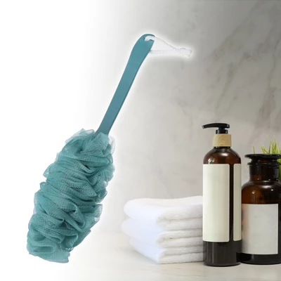 Unique Bargains Body Bath Brush Back Scrubber Loofah Shower With Long Handle For Skin Exfoliating PP Mesh 1 Pcs 7 Unique Bargains Body Bath Brush Back Scrubber Loofah Shower With Long Handle For Skin Exfoliating PP Mesh 1 Pcs - Image 5