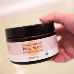 Beauty By Earth Organic Body Scrub - Citrus Lavender 10 Oz. -Body Care Shop GUEST d4eb1322 0996 4d4b bafa 3527f0c1fa85