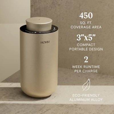 Hohm Vessel Diffuser - Portable Essential Oil Atomizer - High-Quality Diffuser For Essential Oils - Customizable Essential Oil Diffuser 4 Hohm Vessel Diffuser - Portable Essential Oil Atomizer - High-Quality Diffuser For Essential Oils - Customizable Essential Oil Diffuser - Image 2