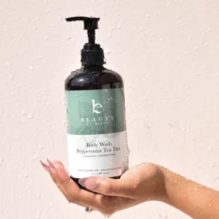 Beauty By Earth Body Wash Peppermint Tea Tree, 16 Oz -Body Care Shop GUEST e0558c5c fccd 4a61 b8f8 acf47bdbc2f2