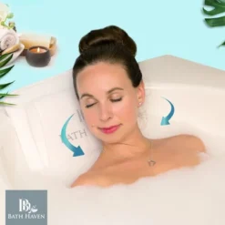 Bath Haven Quilted Air Full Body Bath Pillow