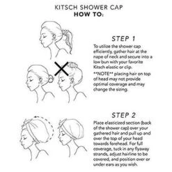 Kitsch Luxury Shower Cap - Stripe -Body Care Shop GUEST ec1e4ec0 ca00 4ff2 80d4 a2584ffd1736