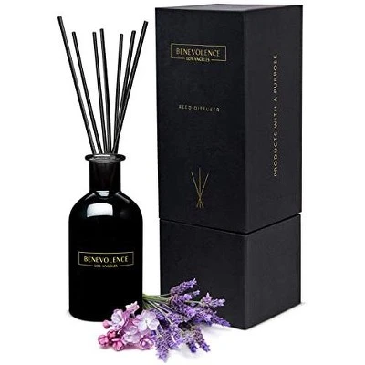 Benevolence LA Aromatherapy Scented Oil Reed Diffuser Set 10 Benevolence LA Aromatherapy Scented Oil Reed Diffuser Set - Image 8